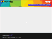 Tablet Screenshot of gaypridekc.org